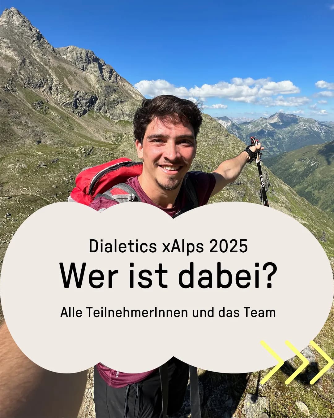 Ivo Rettig Dialetics im Hintergrund Berge